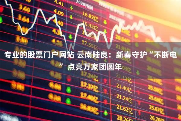 专业的股票门户网站 云南陆良：新春守护“不断电” 点亮万家团圆年